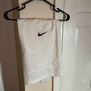 White Nike Running Shorts